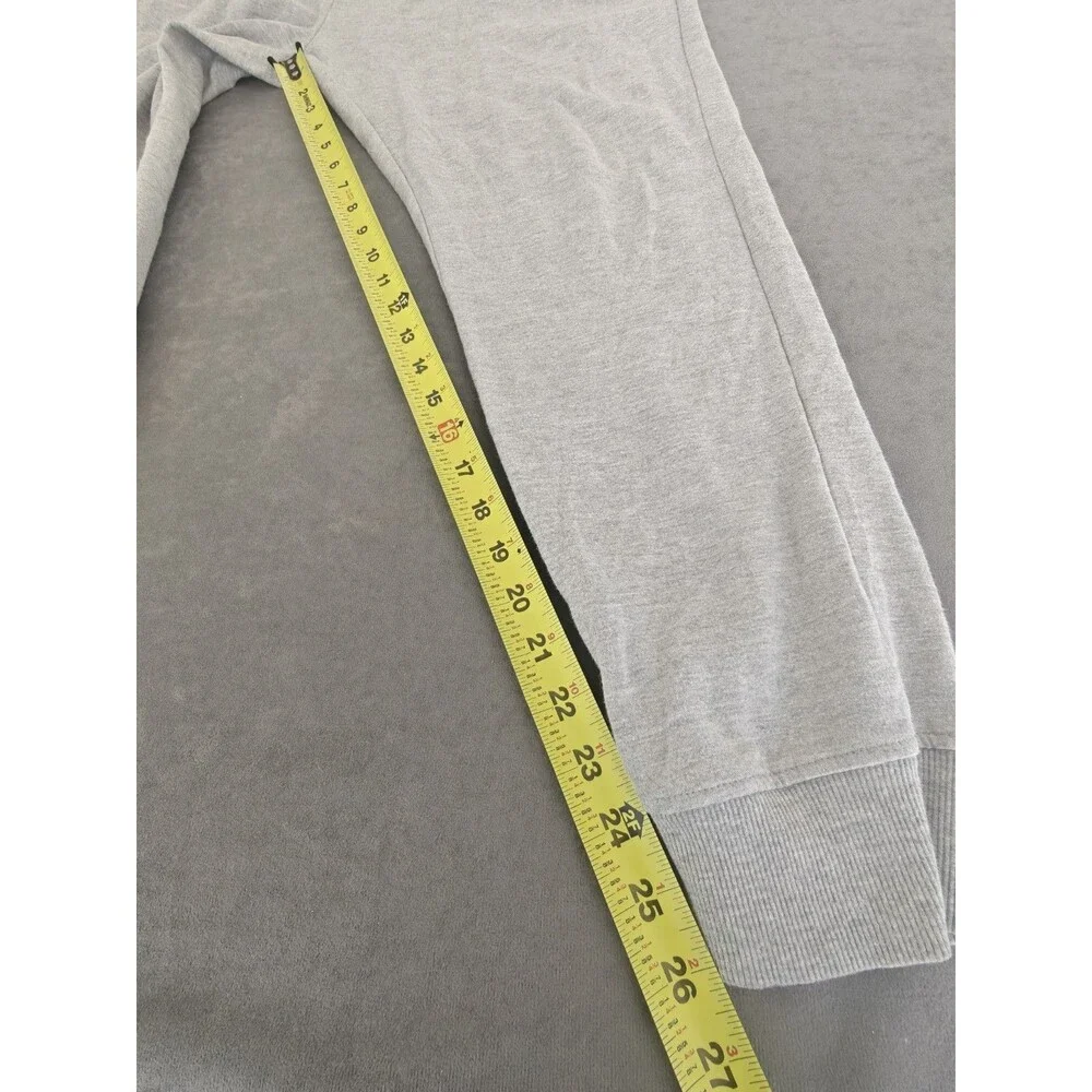 LRG Lifted Research Group Gray Fleece Jogger Sweatpants Men's Large